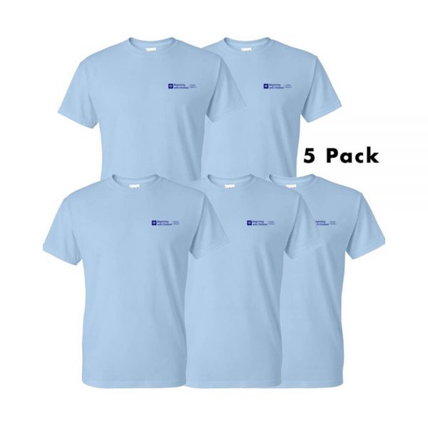 5 Pack - BWCCS2 Light Blue T-Shirt