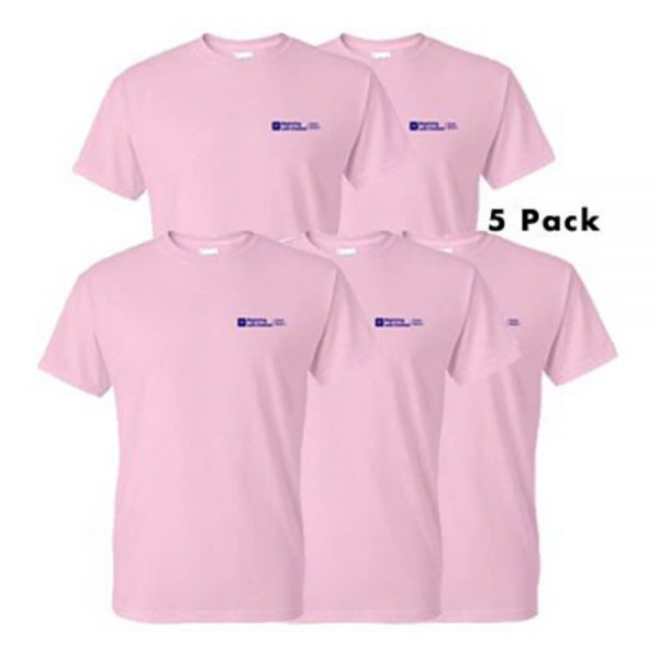 5 Pack - BWCCS2 Pink T-Shirt
