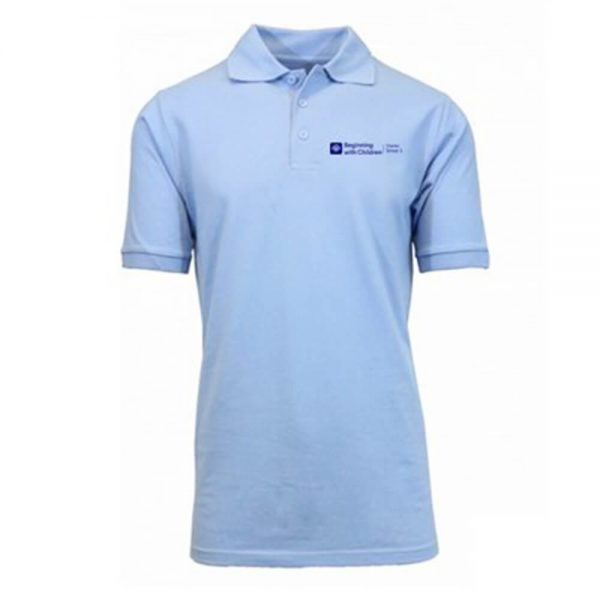 BWCCS2 Light Blue Short Sleeve Polo