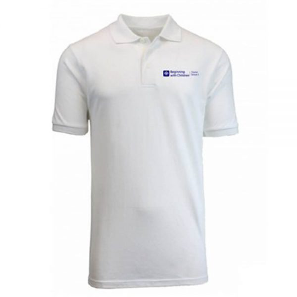 BWCCS2 White Short Sleeve Polo