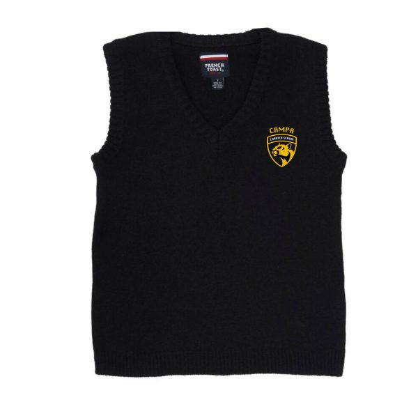 CAMPA Charter Black Sweater Vest