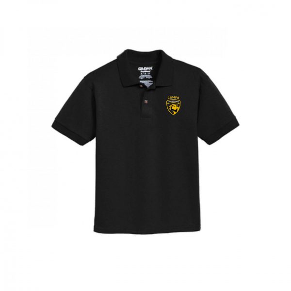6th/7th Grade - CAMPA BLACK Short Sleeve Polo