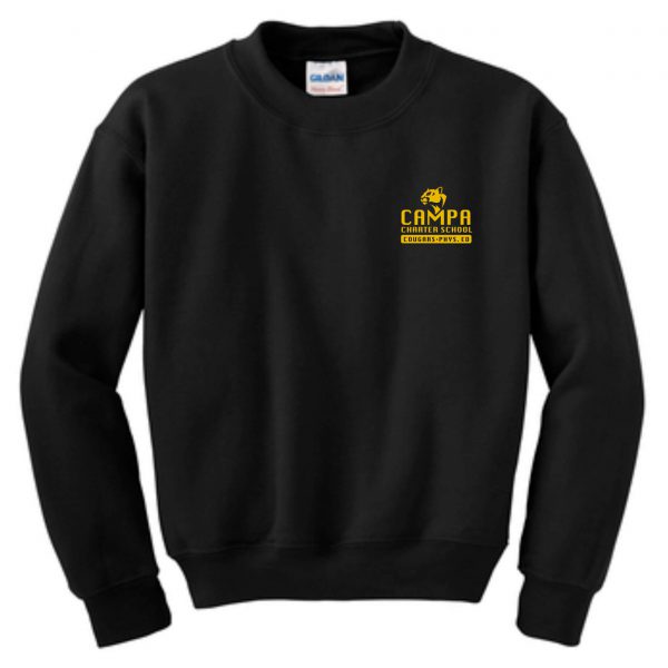 CAMPA Crewneck Black Sweat Shirt