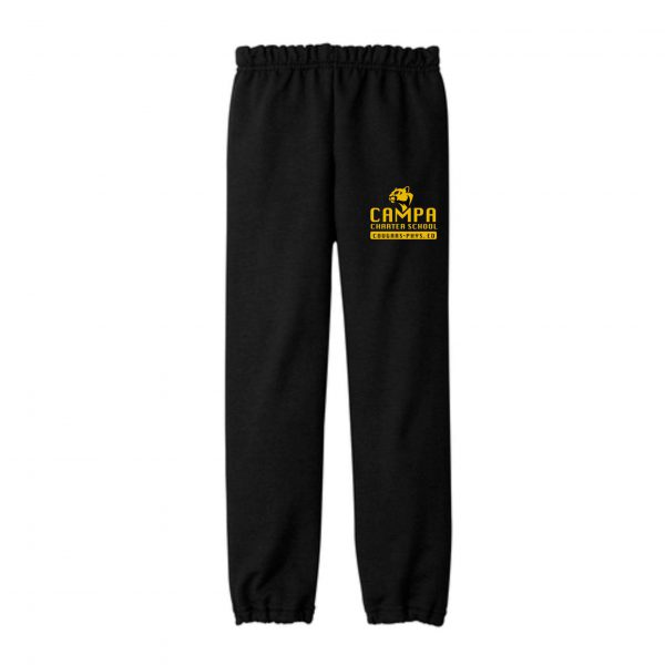 CAMPA Charter Black Sweatpants
