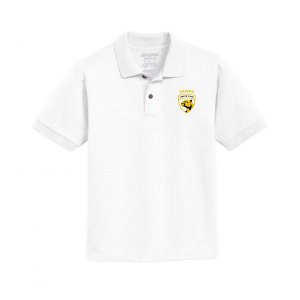 8th Grade - CAMPA WHITE Short Sleeve Polo