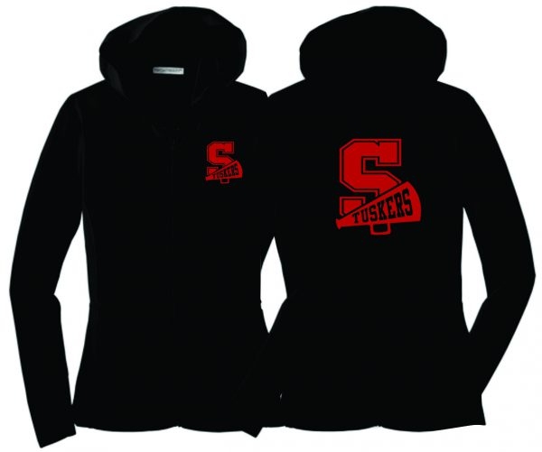 Somers Cheer Ladies Full Zip Hoodie