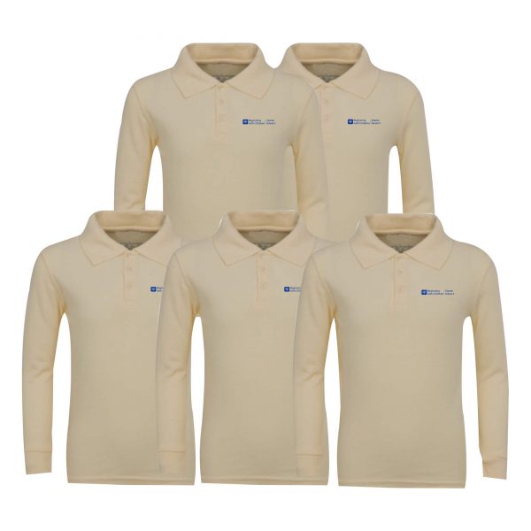 5-PACK - BWCMS Long Sleeve Polo