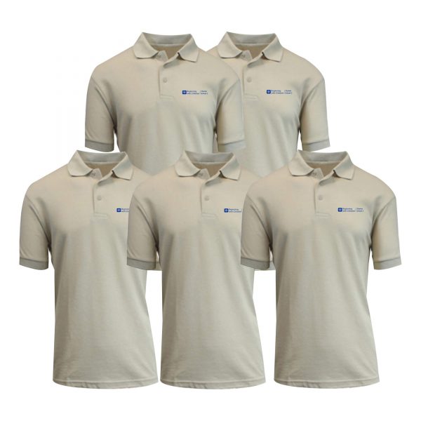 5-PACK - BWCMS Short Sleeve Polo