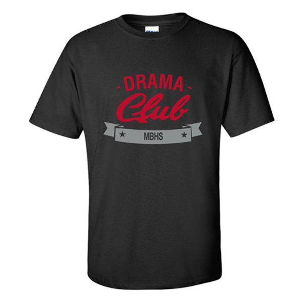 Millennium BK HS Drama Club Short Sleeve Tee - Black