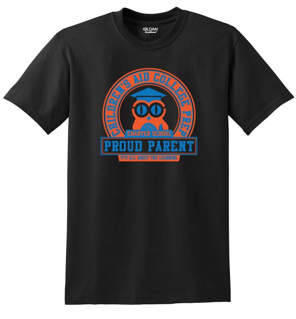 CACP Short Sleeve 50/50 Unisex Tee - Black
