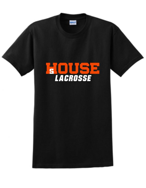 HOS Girls Lacrosse Short Sleeve Black Tee