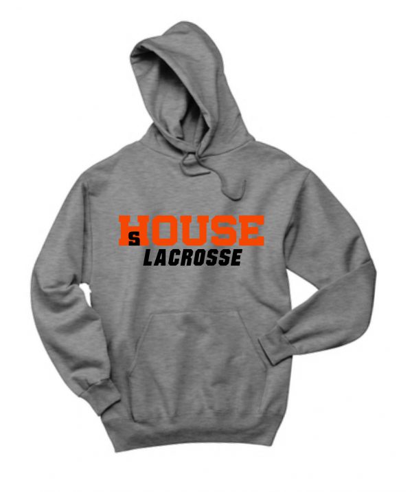 HOS Girls Lacrosse Gray Hoodie