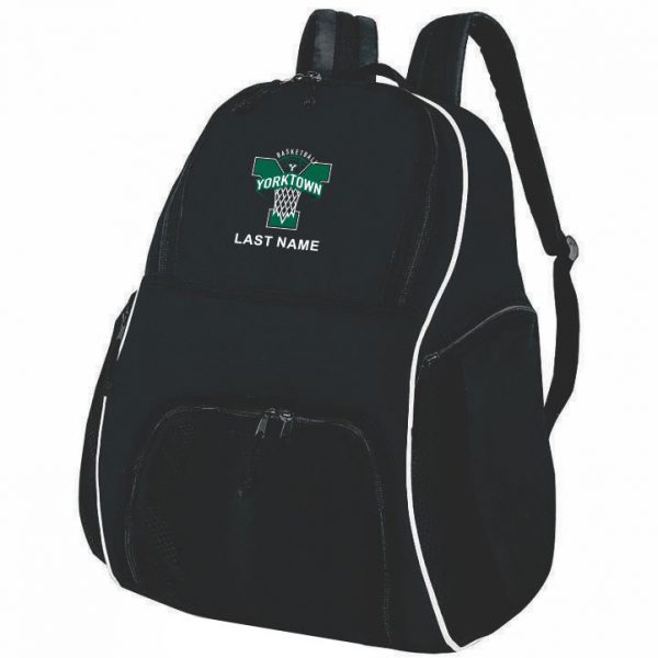 YHS Girls Basketball Backpack (with embroidered name)