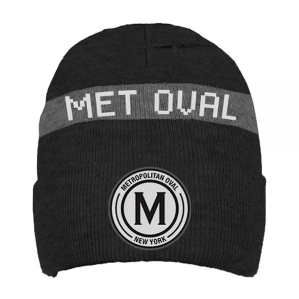 Met Oval Custom Knited Beanie