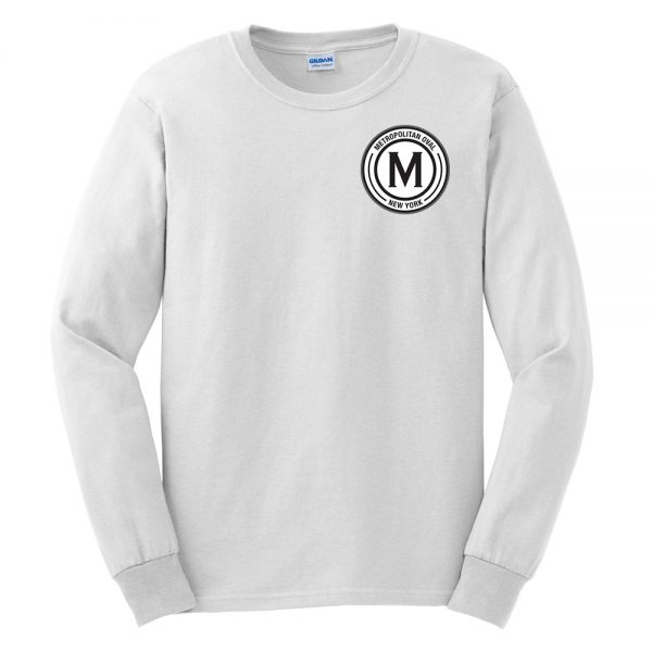 Gildan Ultra Cotton Long Sleeve Tee - White