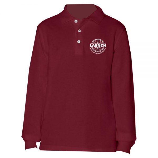 Long Sleeve Launch School Polo