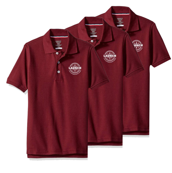 3-Pack Launch School Polos