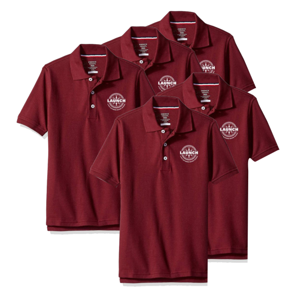 5-Pack Launch School Polos