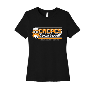 CACPCS Premium Women's Relaxed Black Tee