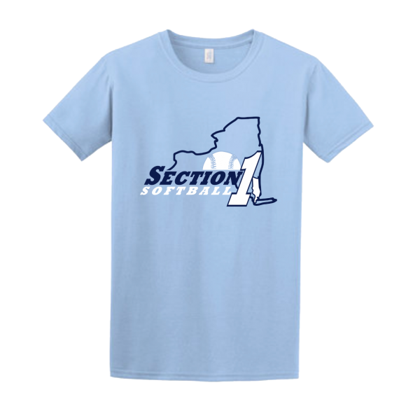 Section 1 Softball Unisex Softstyle Tee Shirt