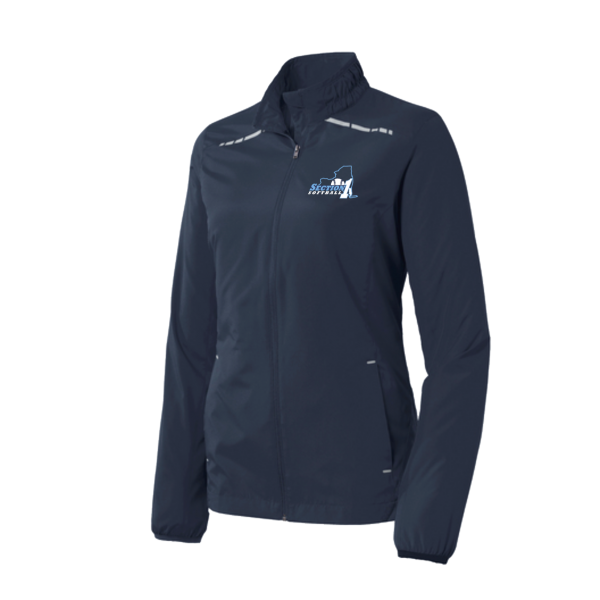 Section 1 Softball Ladies Zephyr Reflective Full Zip Jacket