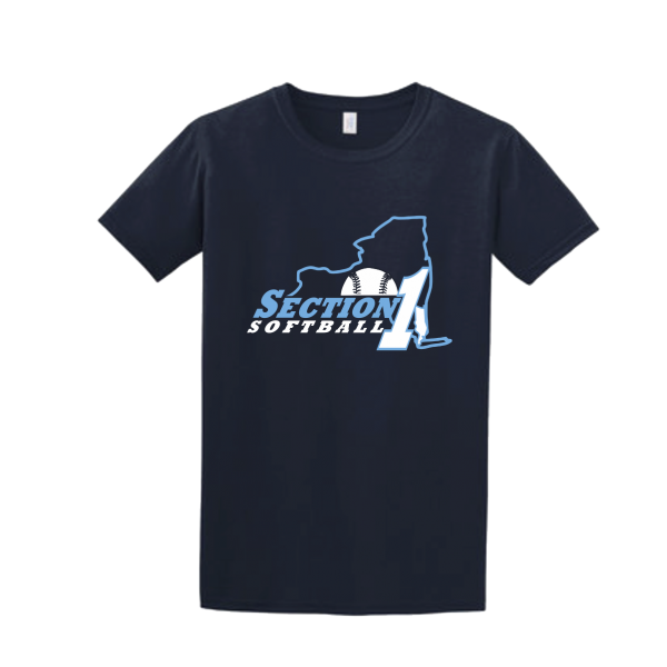 Section 1 Softball Unisex Softstyle Tee Shirt
