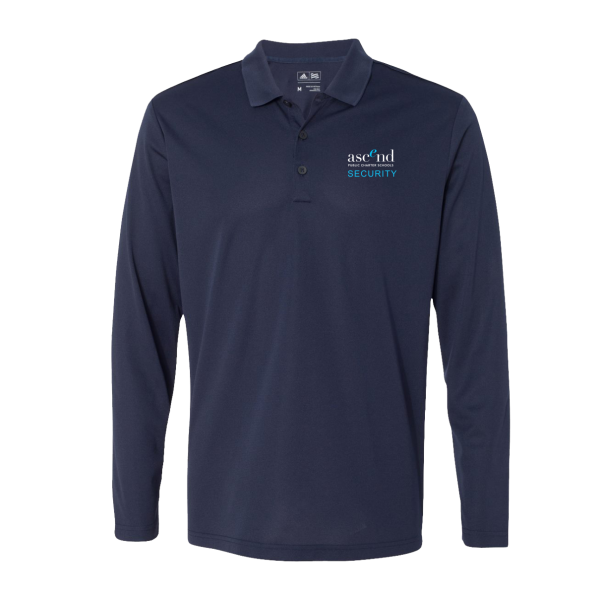 Ascend Security Adidas Long Sleeve Polo