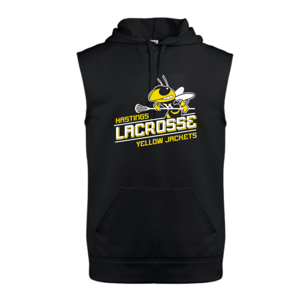 Hastings Unsiex Performance Fleece Sleeveless Hoodie