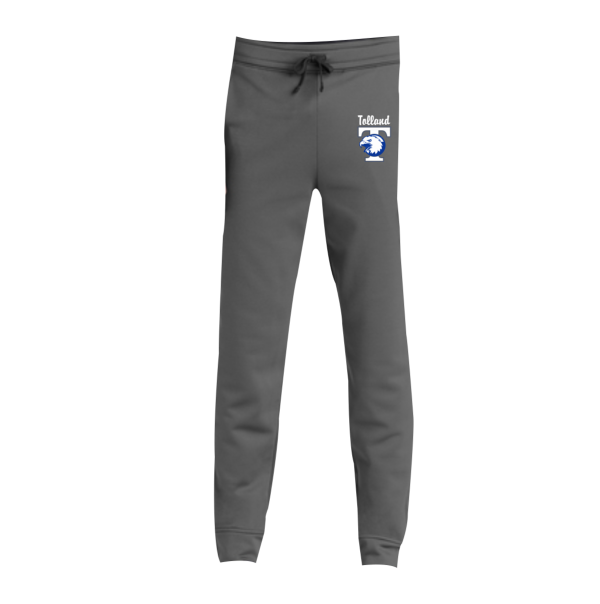 Tolland Eagles Basketball Jogger Pant in Dark Smoke Gray or Black