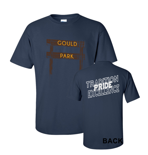 DF Football Gould Park Short Sleeve Tee, Navy