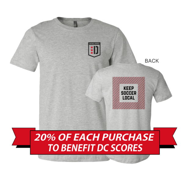 District Sports Keep Soccer Local Athletic Heather Tee