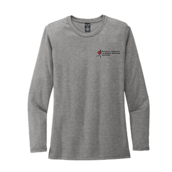 PTSMC Women's Allmade Tri-Blend Long Sleeve Tee Rebel or Gray