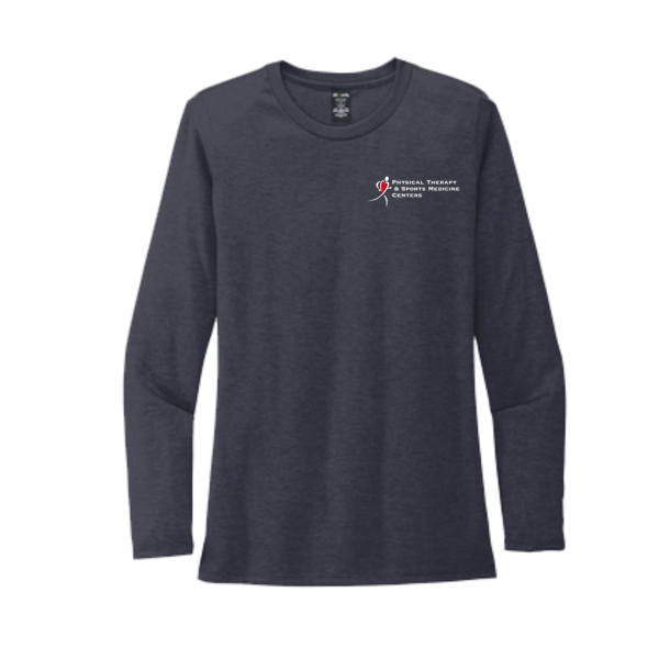 PTSMC Women's Allmade Tri-Blend Long Sleeve Tee Rebel or Gray