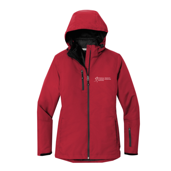 PTSMC Ladies Port Authority® Vortex Waterproof 3-in-1 Jacket (screen printed)