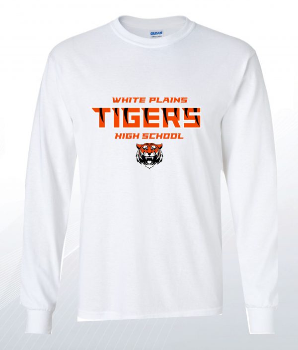 WPHS Gildan Long Sleeve Tee in Black or White