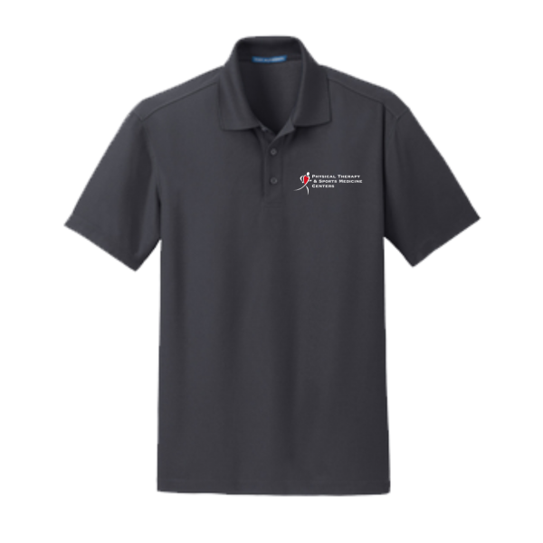 PTSMC - PA Dry Zone Grid Polo in Black, Grey, Royal or White (screen print)