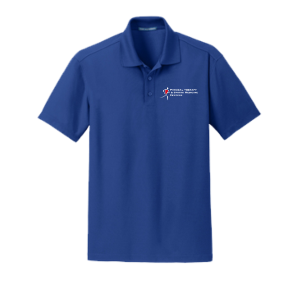 PTSMC - PA Dry Zone Grid Polo in Black, Grey, Royal or White (screen print)