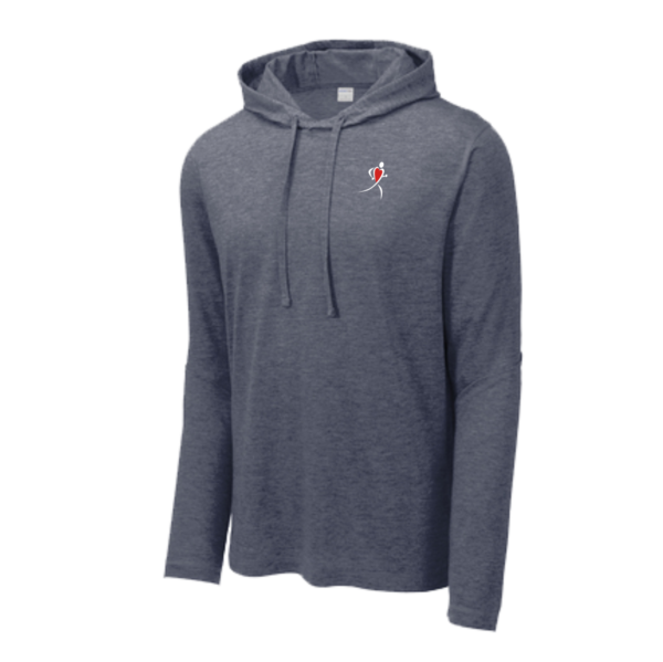 PTSMC - Men's Sport-Tek ® PosiCharge ® Tri-Blend Wicking Long Sleeve Hoodie (screen print)