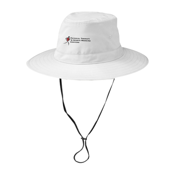 PTSMC Port Authority Buck Hat in Black or White (Embroidery)