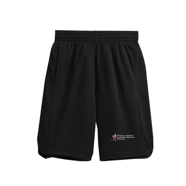 PTSMC Sport-Tek PosiCharge Position Short with Pockets in Black, Navy or Graphite (Screen)