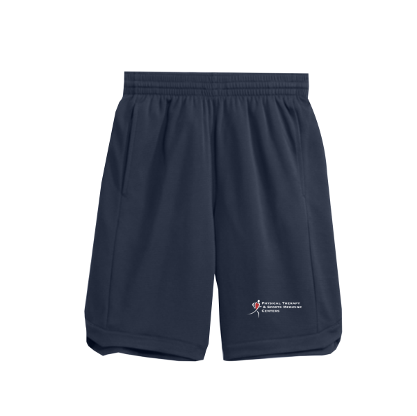 PTSMC Sport-Tek PosiCharge Position Short with Pockets in Black, Navy or Graphite (Screen)