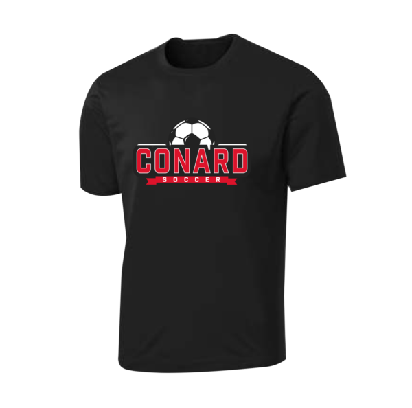 Conard HS Soccer - Gildan DryBlend® T-Shirt in Black or Red