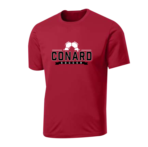 Conard HS Soccer - Gildan DryBlend® T-Shirt in Black or Red