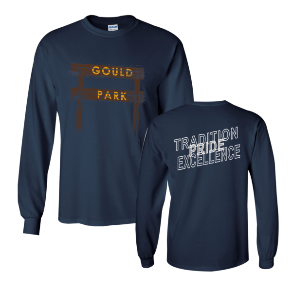 DF Football Gould Park Long Sleeve Tee, Navy