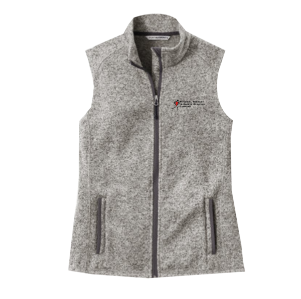 PTSMC - Ladies Port Authority® Sweater Fleece Vest (embroidered)