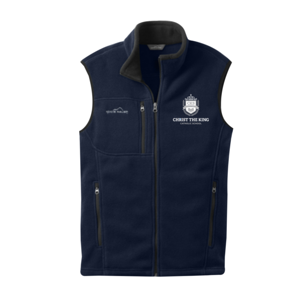 CKS - Adult Eddie Bauer Fleece Vest, Navy