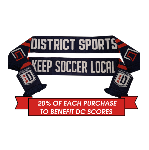 District Sports Keep Soccer Local Knit Scarf