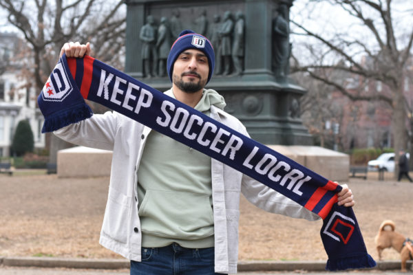 District Sports Keep Soccer Local Knit Scarf