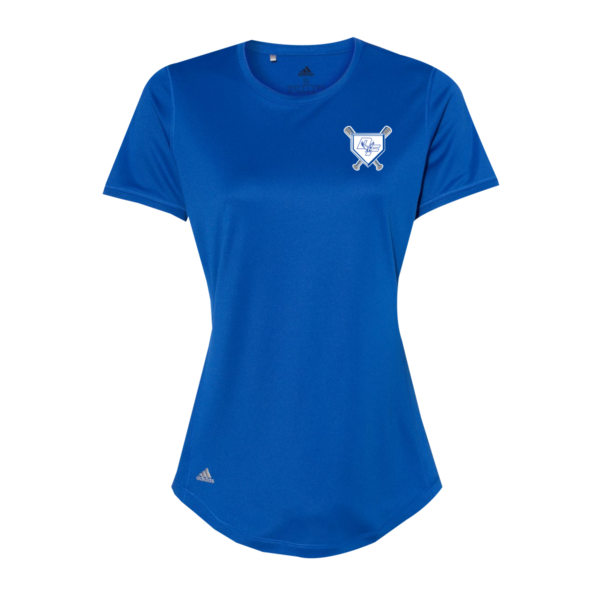 DF Baseball Adidas - Women's Sport T-Shirt in Collegiate Royal
