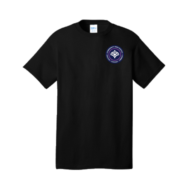 Community HS - Port & Company Core Cotton Tee Chest Logo